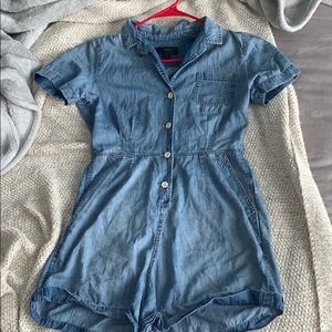 J. Crew Jean Romper